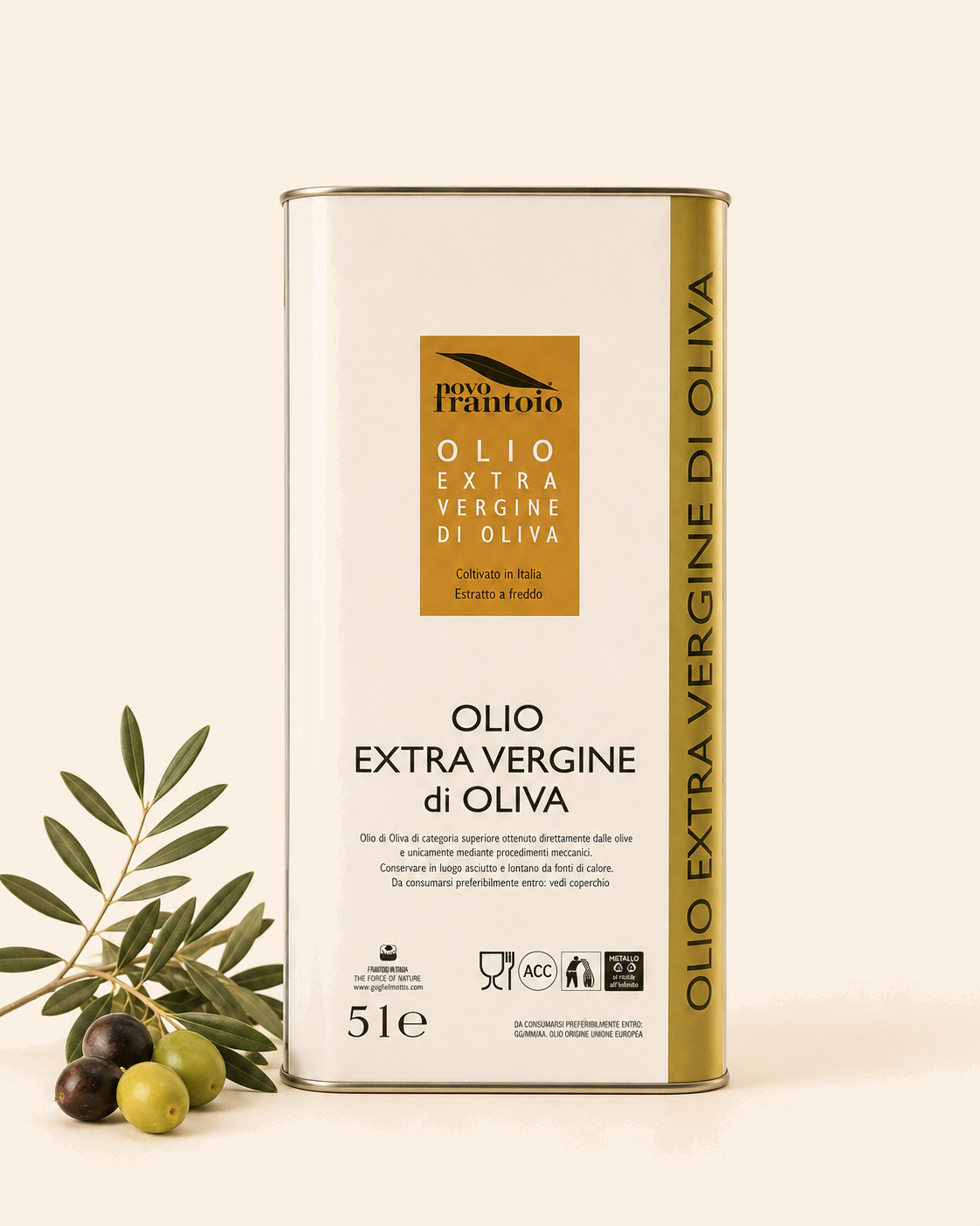 Olio Extravergine di Oliva – Estratto a Freddo